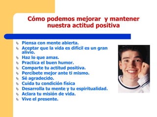 Actitud Positiva