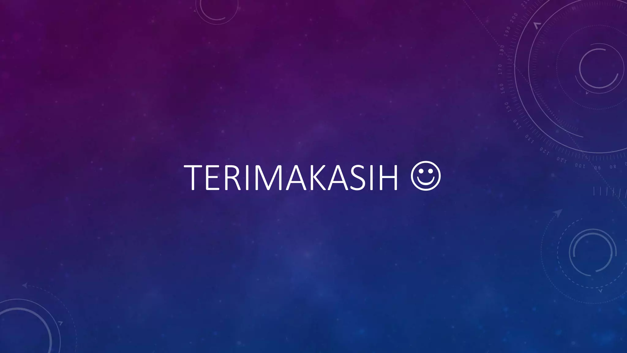 TERIMAKASIH 
 