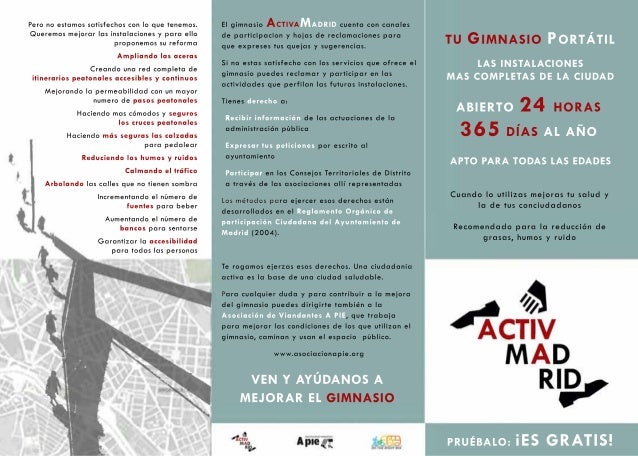 Activamadrid Triptico