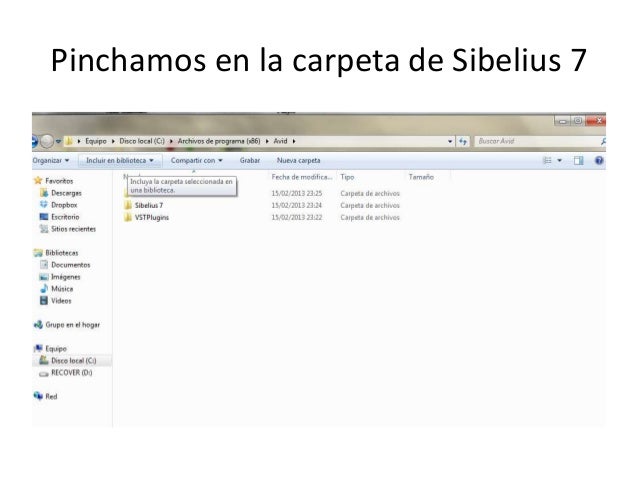 Sibelius 7.5