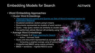 Vectors in Search - Towards More Semantic Matching | PPTX