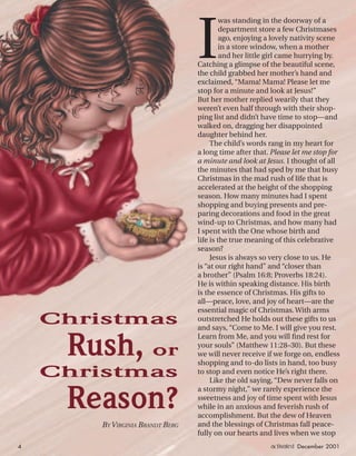 Activated: Christmas Rush or Christmas Reason?