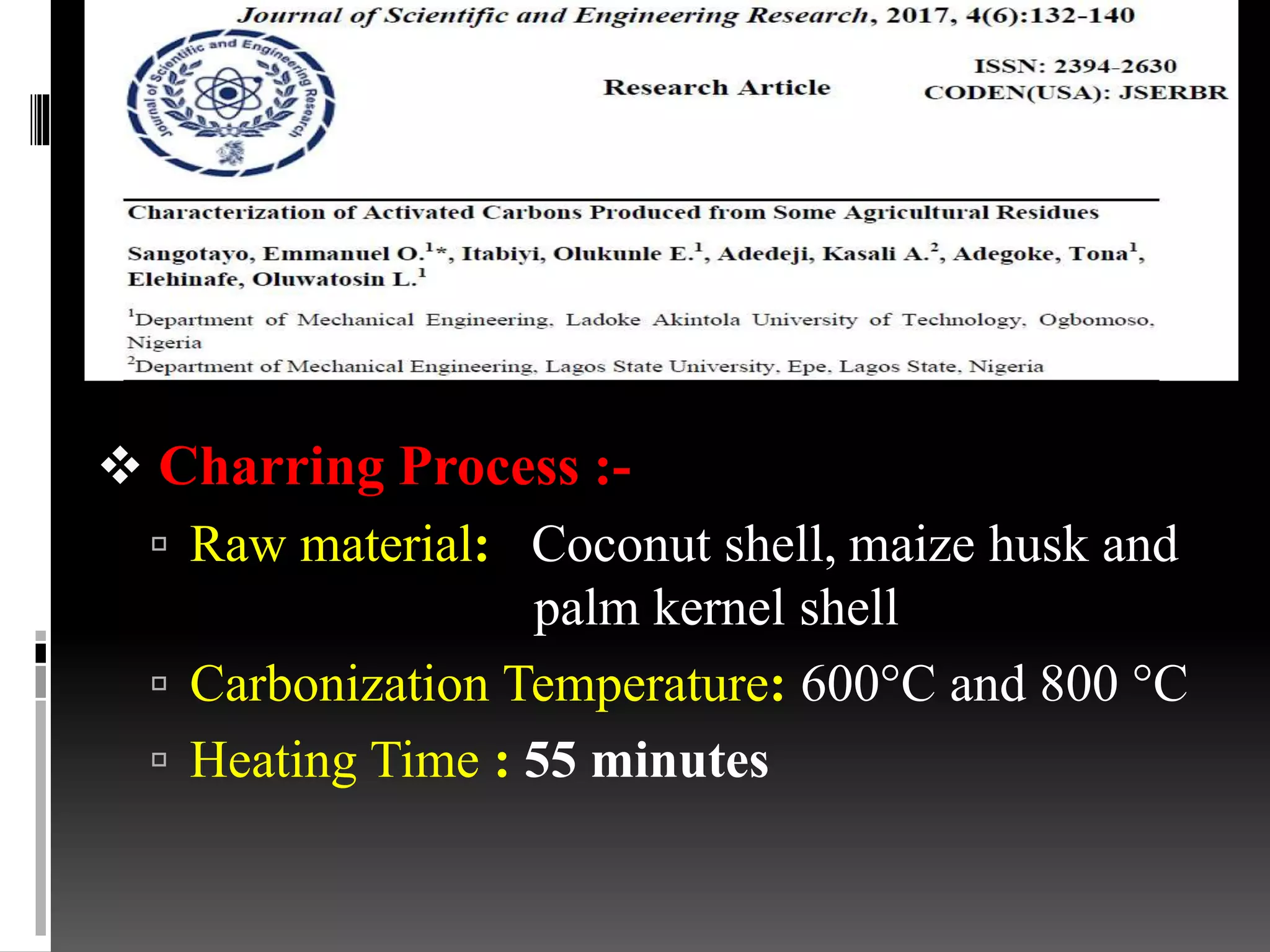 Activated carbon | PPTX