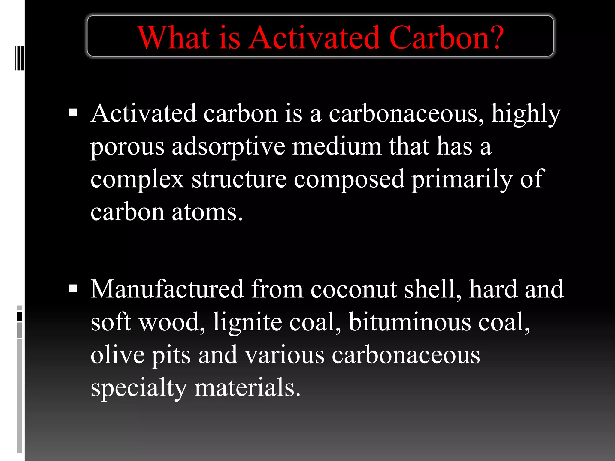 Activated carbon | PPTX