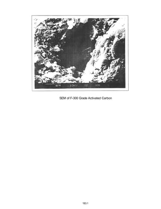 SEM of F-300 Grade Activated Carbon
183.1
 