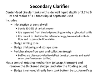 Center-feed circular tanks with side wall liquid depth of 3.7 to 6
m and radius of < 5 times liquid depth are used
Include...