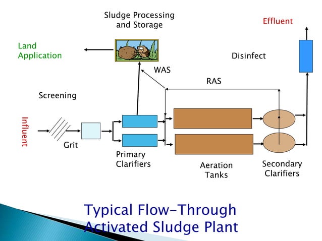 Biological Treatment of Wastewater by Activated Sludge Process | PPT