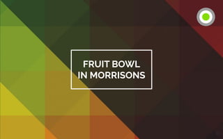 10
FRUIT BOWL
IN MORRISONS
 
