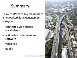 Active actionable DMPs