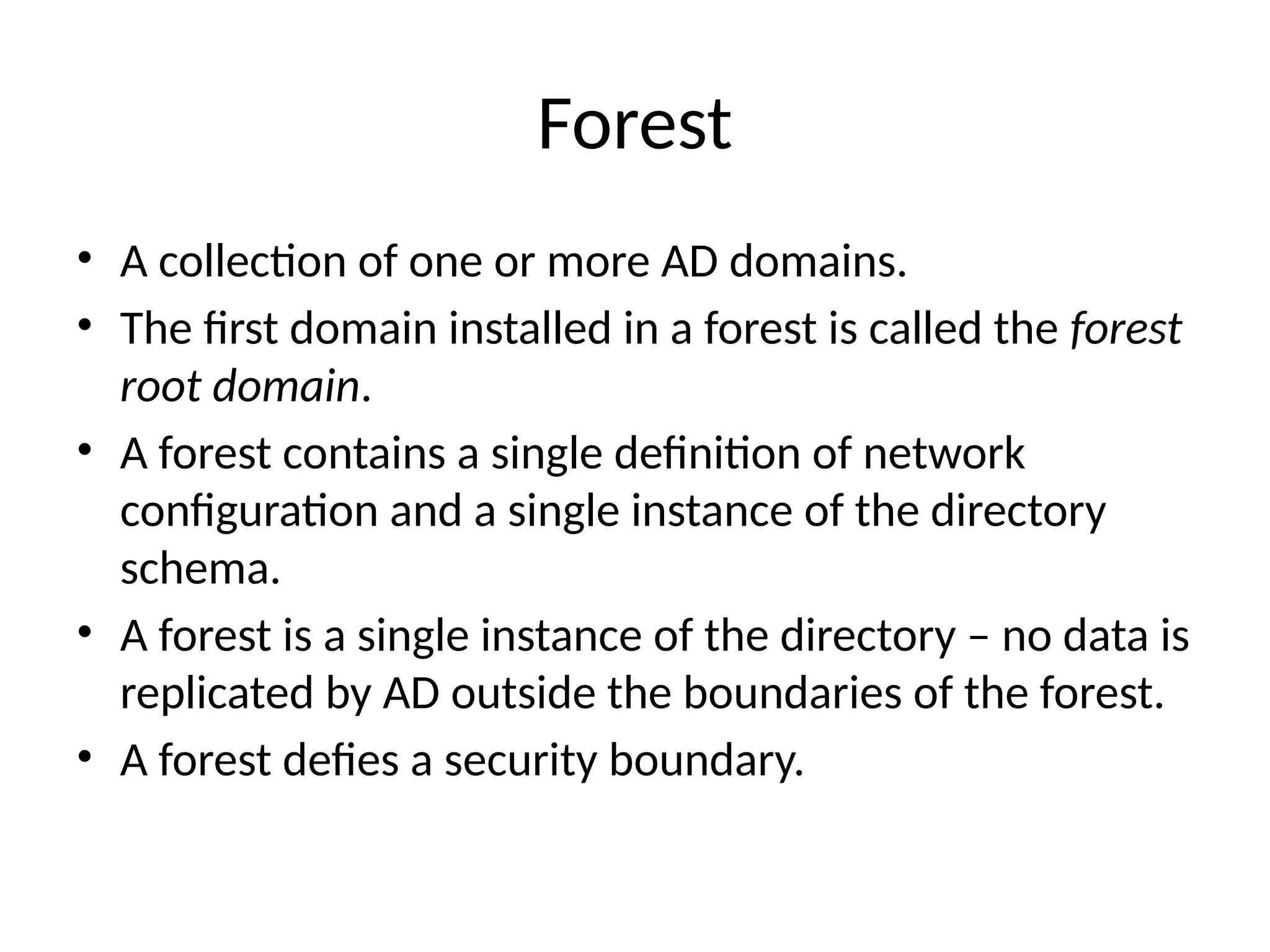 Active-Directory-Domain-Service [this ppt explains activedirectory] | PPTX