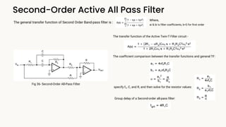 Active Filter Design Techniques Using Op-Amps | Low Pass, High Pass ...