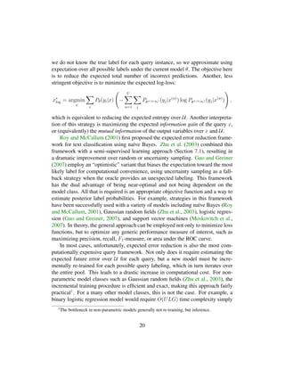 Active Learning Literature Survey | PDF