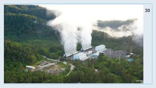 GIVE SOME ADVANTAGES FOR THE
COUNTRY OR THE COMMUNITY DUE
TO THE PRESENCE OF NUMEROUS
ACTIVE VOLCANOES.
30
 