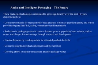 Active and intelligent packaging | PDF