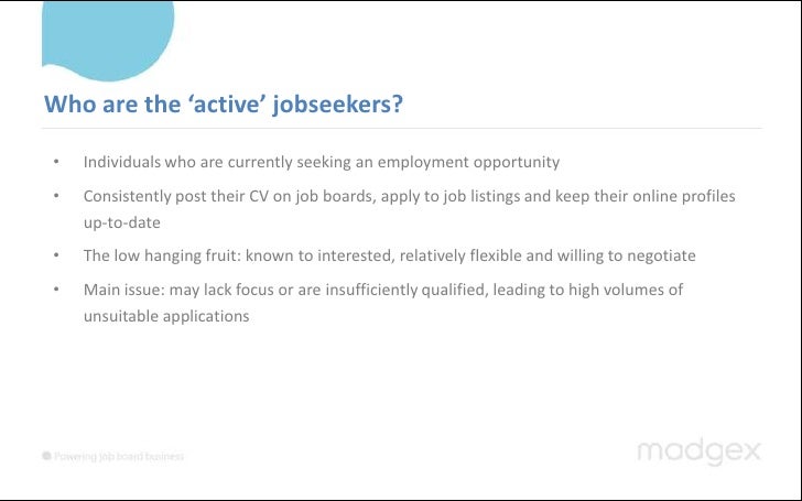activities for job seekers
