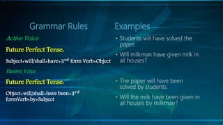 Active and passive voice | PPTX