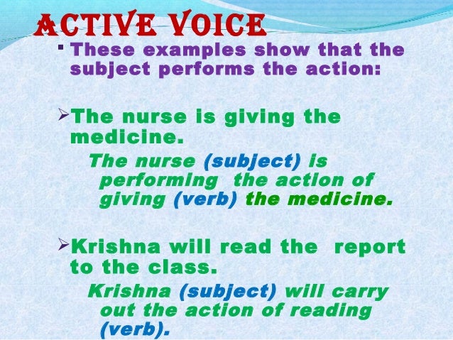 Image result for active and passive voice