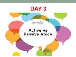 Active and Passive Voice 2020 Day 3 edited.pptx