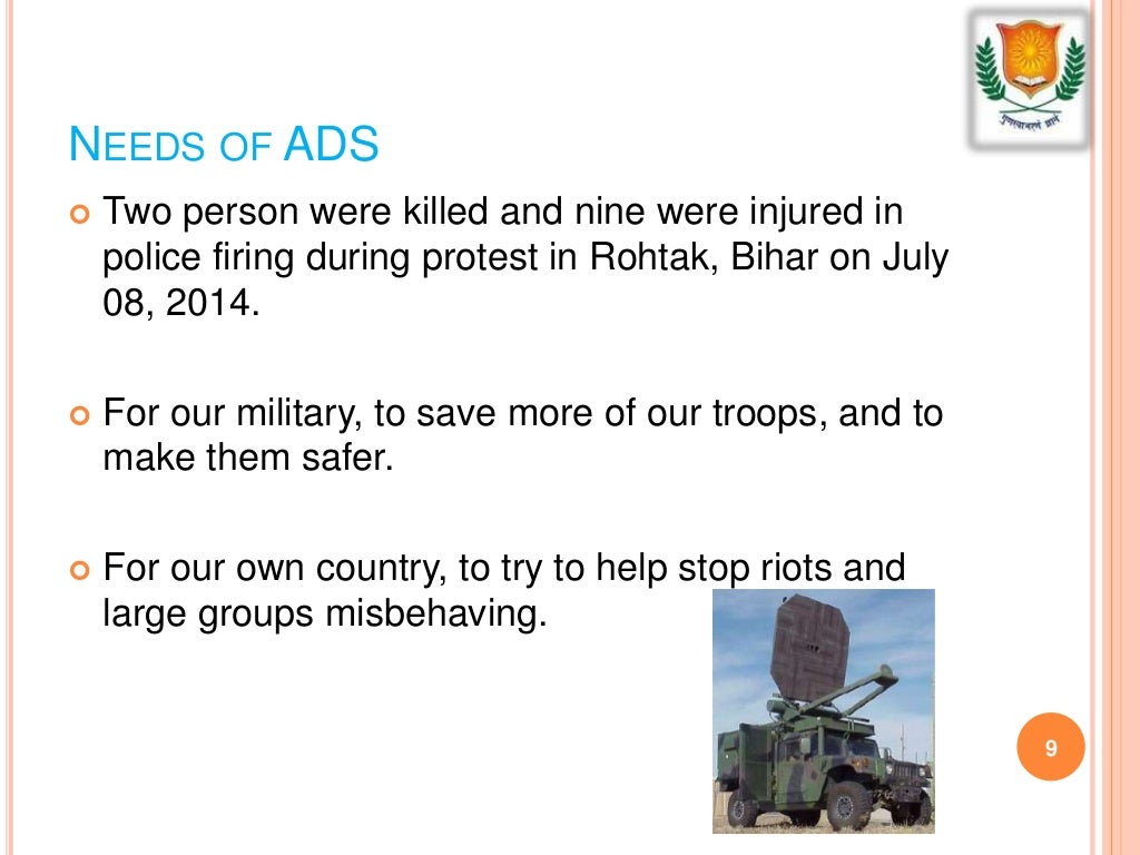 Active denial system