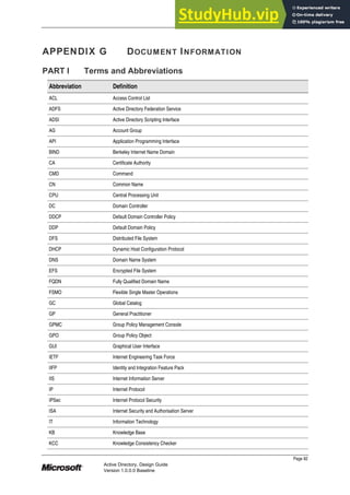 Active Directory Design Guide | PDF