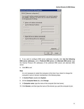 Active directory dns | PDF
