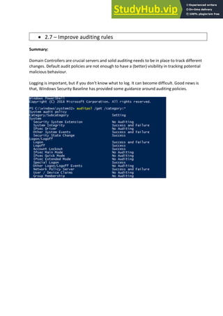 Active Directory Security Assessment ADSA | PDF