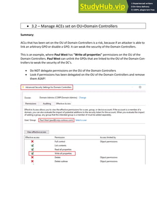 Active Directory Security Assessment ADSA | PDF
