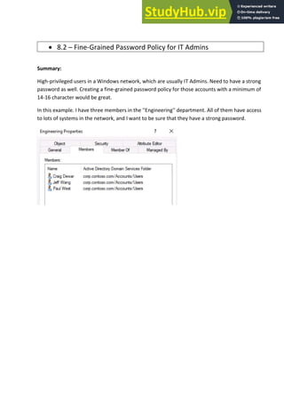 Active Directory Security Assessment ADSA | PDF