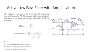 Active Filters - Electrical Network Analysis