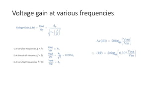 Active Filters - Electrical Network Analysis