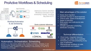 Workload Automation for Cloud Migration and Machine Learning Platform | PDF