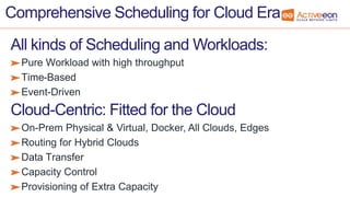 Workload Automation for Cloud Migration and Machine Learning Platform | PDF