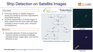 AI and Deep Learning for On-Board Satellite Image Analysis, OW2con'19 ...