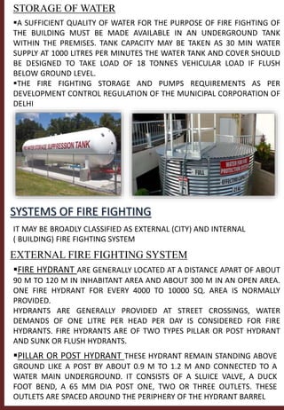 Active fire protection system | PPTX