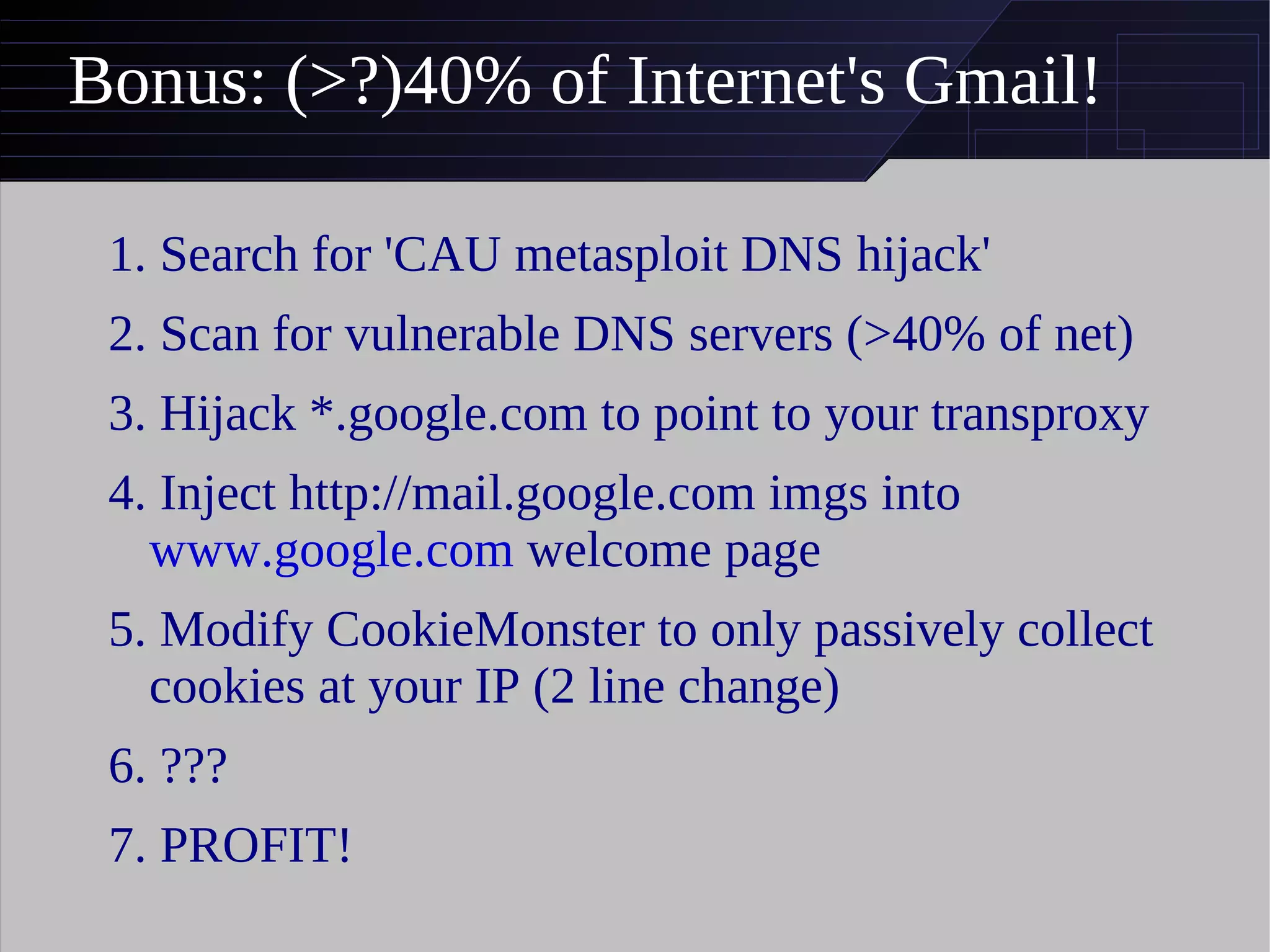 Active Https Cookie Stealing