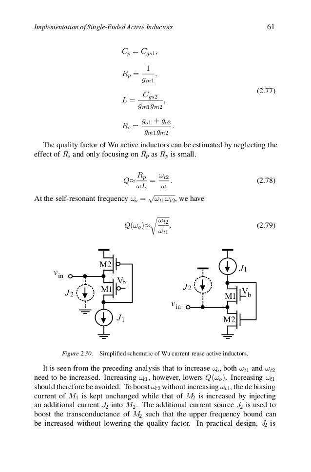 Active inductor design new