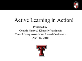Active Learing In Action | PPT