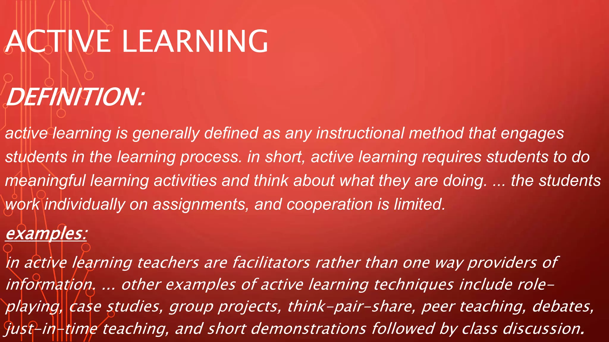 Active learning ppt