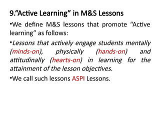 Active learning. In claasroom managementpptx | PPTX