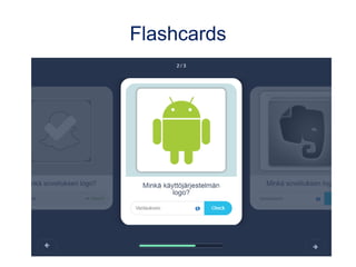 Flashcards
 