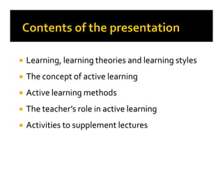 Active learning & classroom applications.pdf