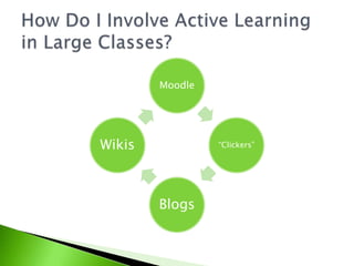 Active Learning In Large Classes | PPTX