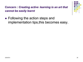 Active learning presentation march 2008-act | PPTX | Educational ...
