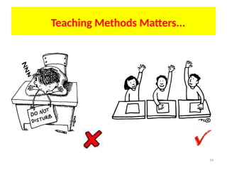 Teaching Methods Matters...
14
 