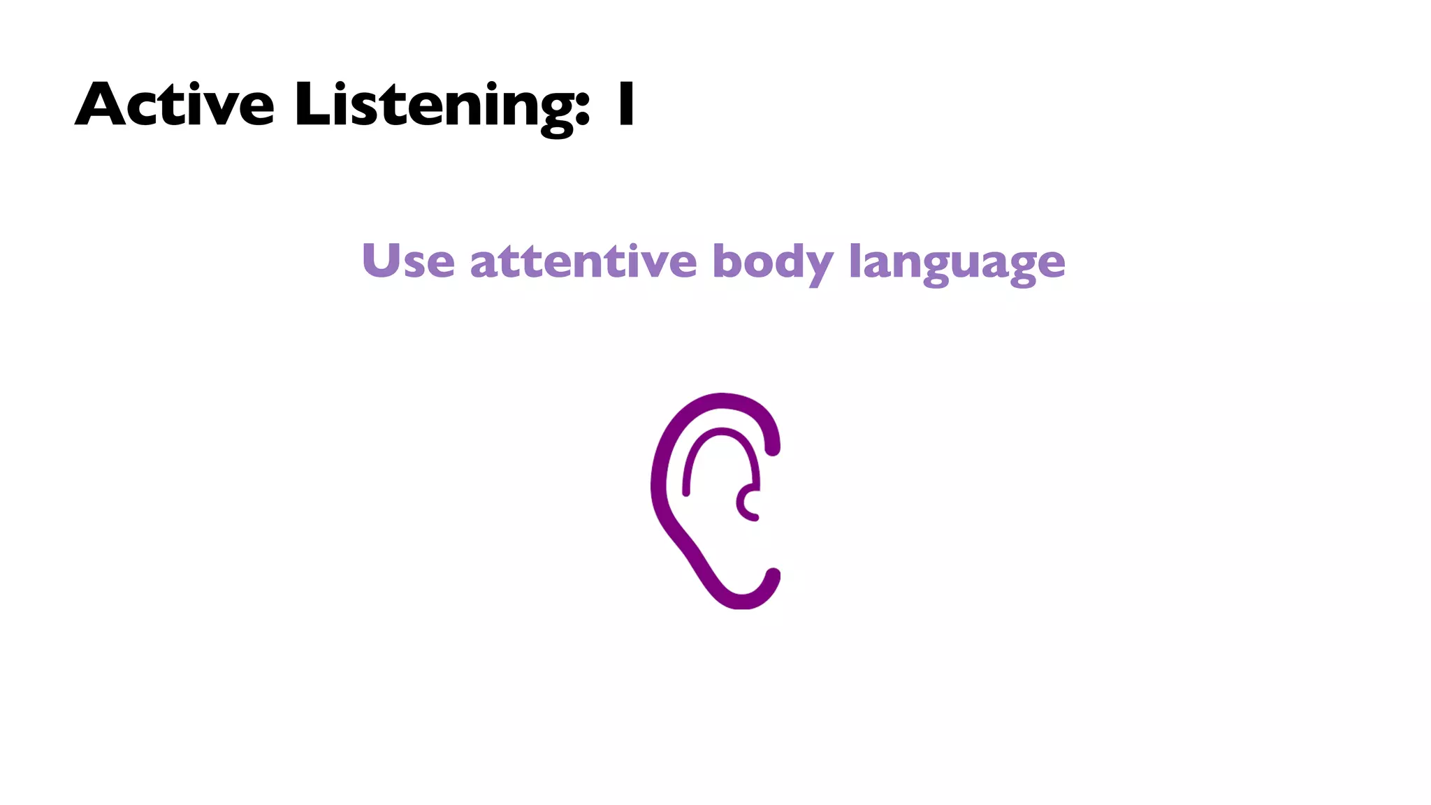 Facilitating Empathetic Conversation through Active Listening | PDF