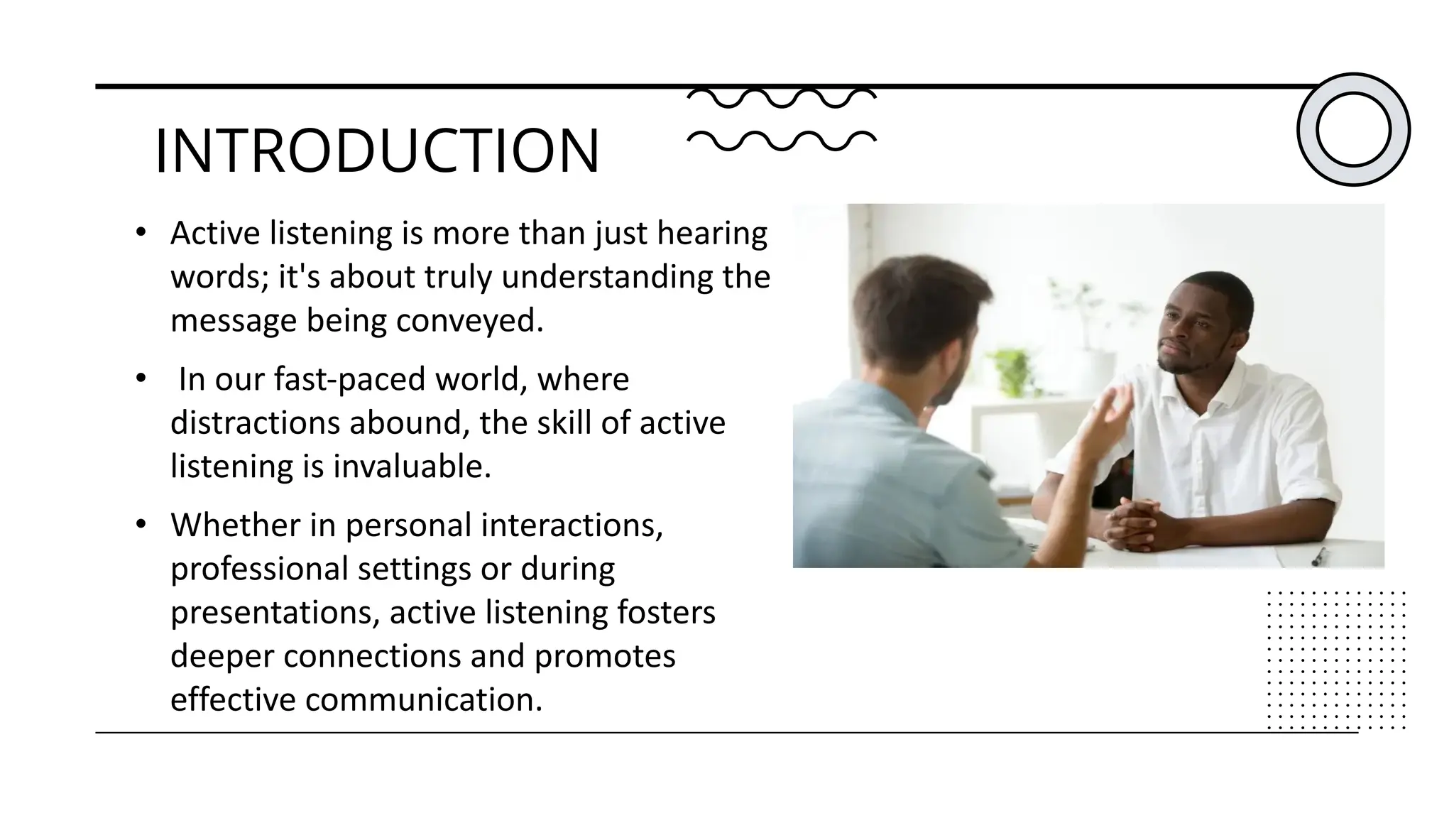 Active listening skills for professional | PDF