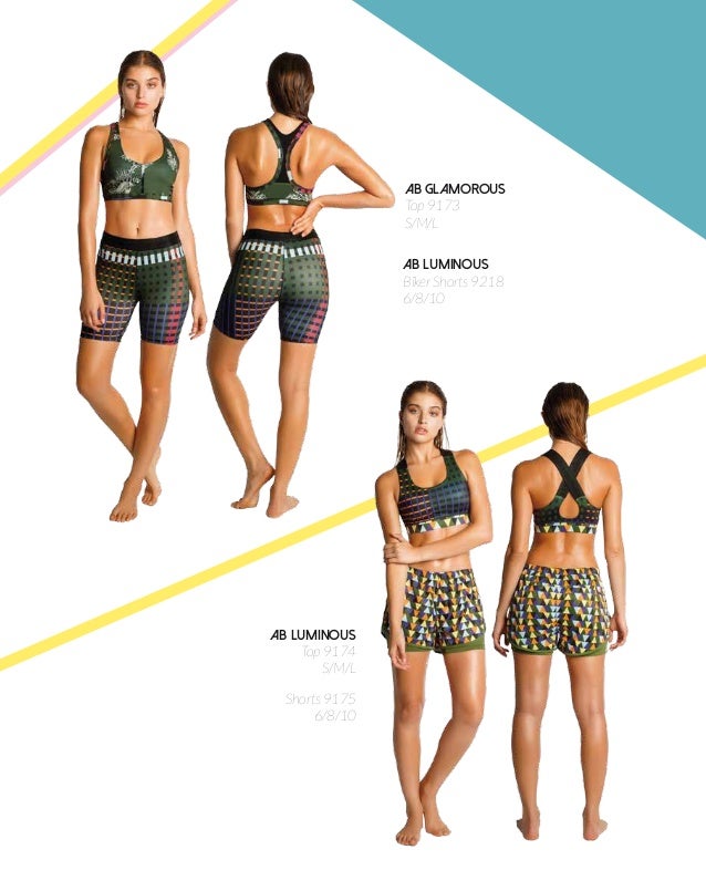 AGUA BENDITA Swimwear AB Luminous Biker Shorts AGUA BENDITA Swimwear AB Luminous Biker Shorts