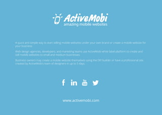 Mobile Website - Your Secret Weapon in Gaining a Competitive Advantage