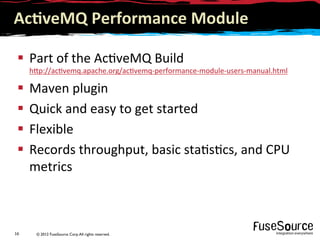 ActiveMQ Performance Tuning