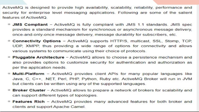 ActiveMQ Tutorial | PPTX